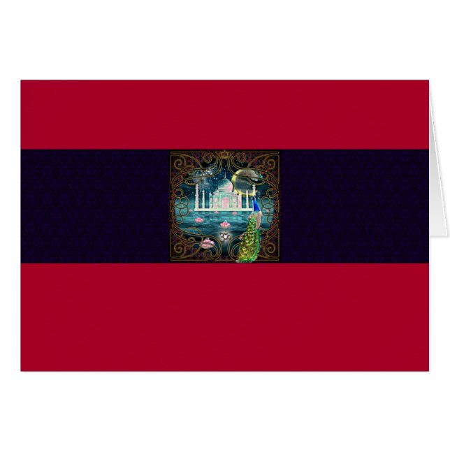 Taj Mahal - Oriental Bohemian Style (Front Horizontal)