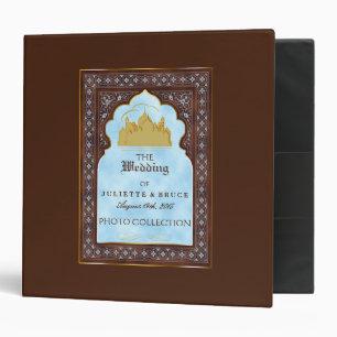 Taj Mahal - Oriental Bohemian Style Binder