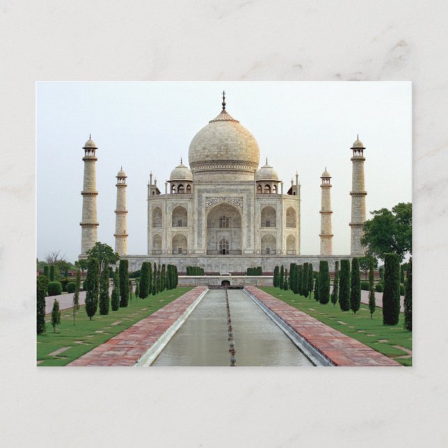 Taj Mahal Postcard (Front)
