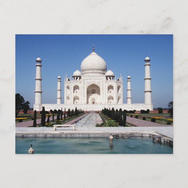 Taj Mahal Postcard (Front)