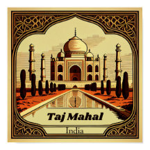 Taj Mahal Vintage Square