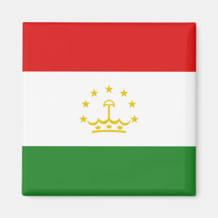 Tajikistan Flag Magnet