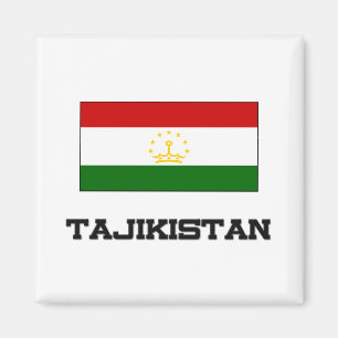 Tajikistan Flag Magnet