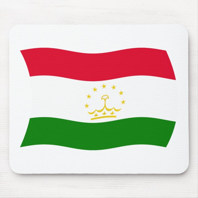Tajikistan Flag Mousepad (Front)