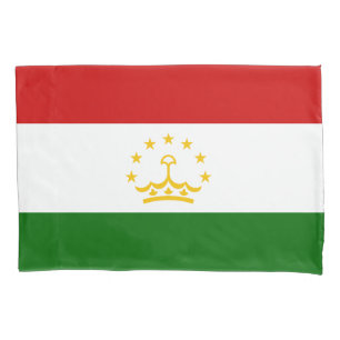 Tajikistan Flag Pillowcase