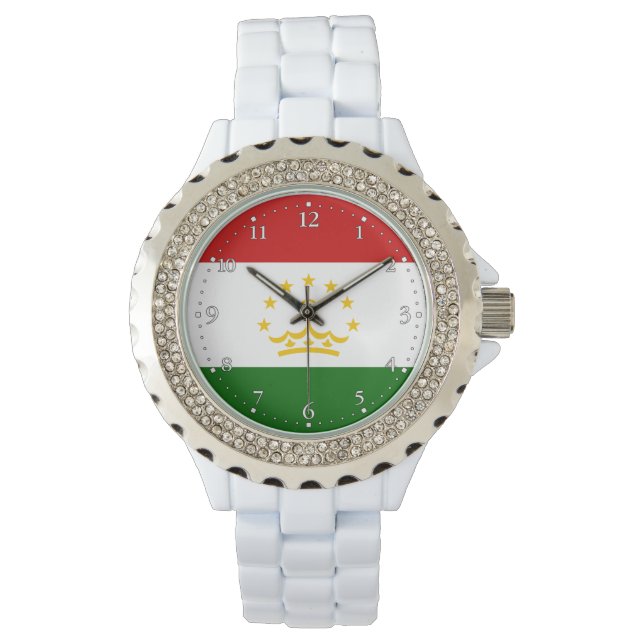 Tajikistan Flag Watch (Front)