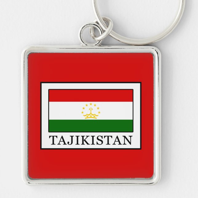 Tajikistan Keychain (Front)