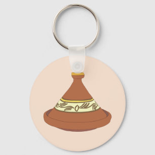 Tajine Hand Drawn - طاجين - Tagine Keychain