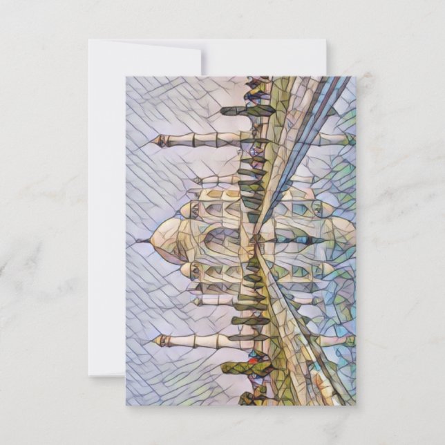 TajMahal by Mirsat Karabel Invitation (Front)