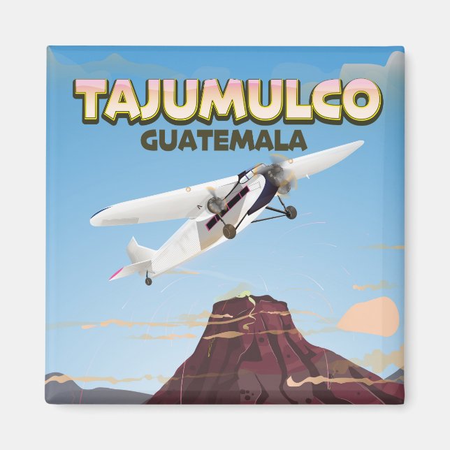 Tajumulco Guatemala Magnet (Front)