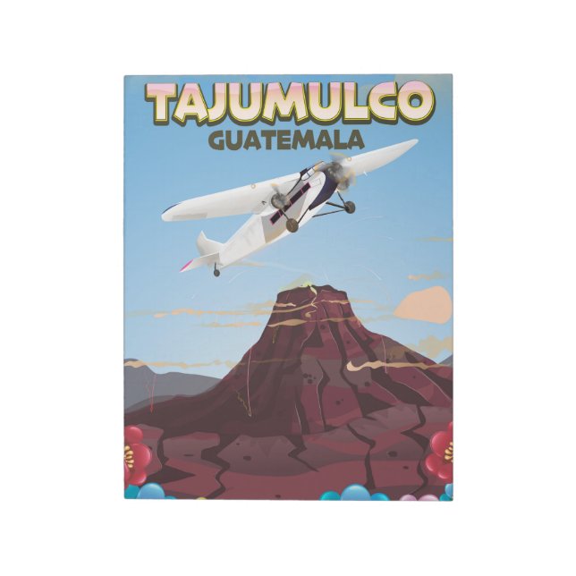 Tajumulco Guatemala Notepad (Rotated)