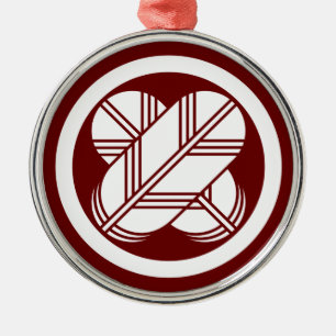 Taka1(W) Metal Ornament