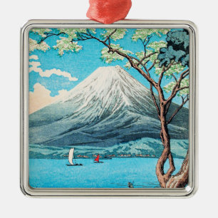 Takahashi - Mount Fuji from Lake Yamanaka Metal Ornament
