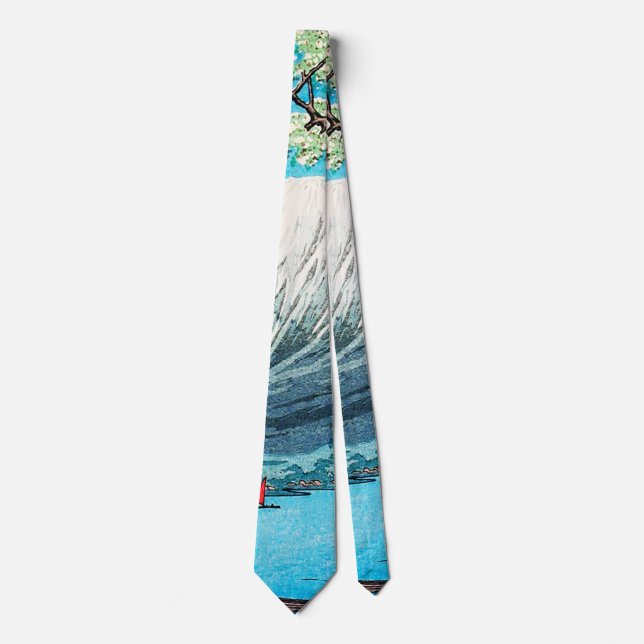 Takahashi - Mount Fuji from Lake Yamanaka Tie (Front)