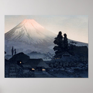 Takahashi - Mount Fuji from Mizukubo Poster