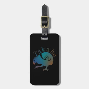 Takahe Flightless native New Zealand bird Luggage Tag
