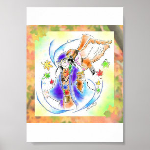 Takajo and Taka-san FALCONER and FALCON Poster