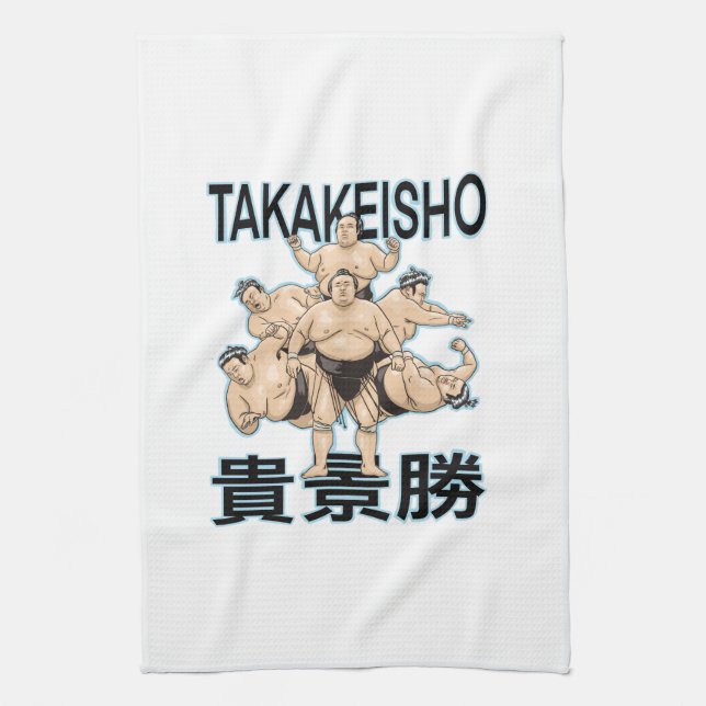 Takakeisho sumo basho towel (Vertical)