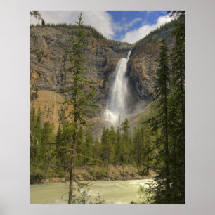 Takakkaw Falls Poster