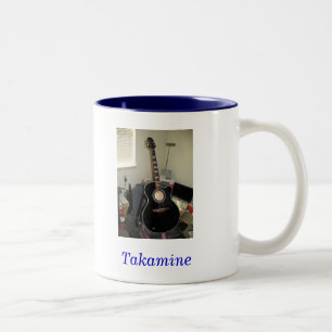 Takamine Guitar (2-Tone Mug) Two-Tone Coffee Mug