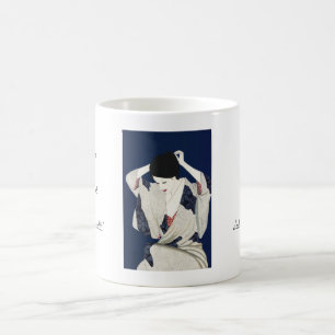 Takasawa Keiichi Hair classic japanese lady woman Coffee Mug