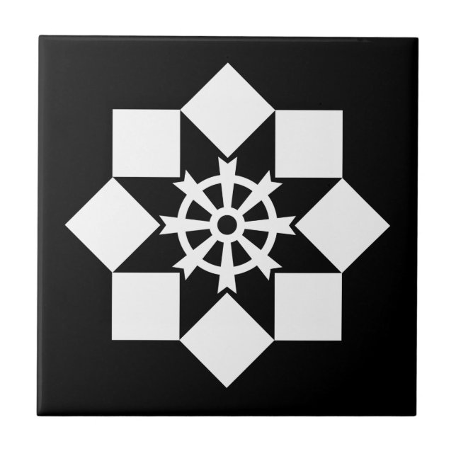 Takayanagi pinwheel tile (Front)