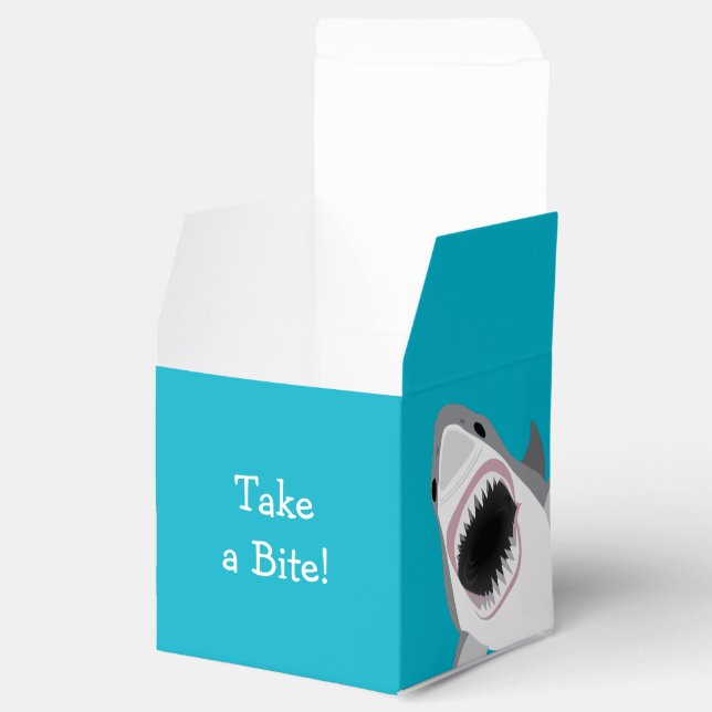 Take a Bite - Great White Shark Funny Favor Box (Opened)