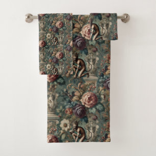 Take a Bow – Gothic Victorian Bath Towel Set