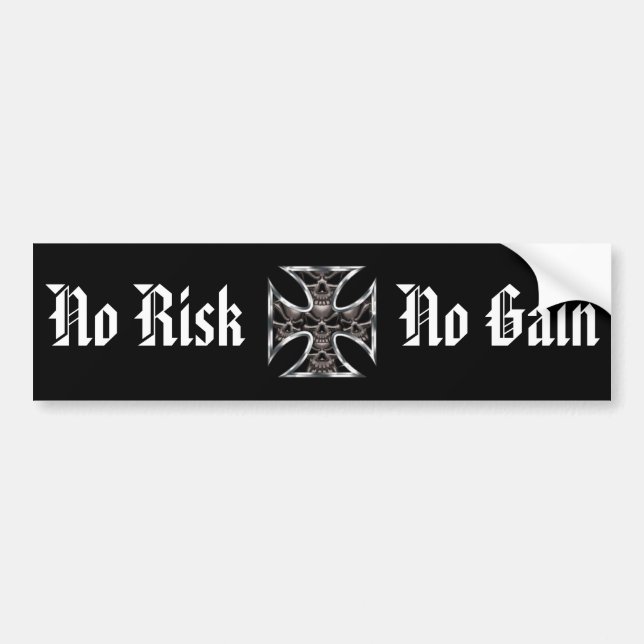 Take a chance bumper sticker (Front)