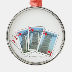 Take A Chance On Me - Customizable Metal Ornament