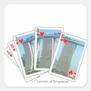 Take A Chance On Me - Customizable Square Sticker