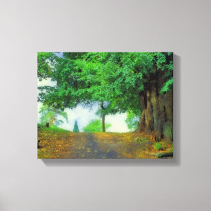 Take a deep breath! Enchanting landscape Canvas Print