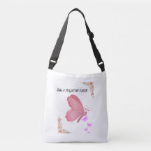 Take A FLIGHT OF FAITH TOTE BAG