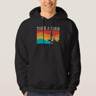 Take A Hike Afghan Hound Graphic Hiking Hoodie