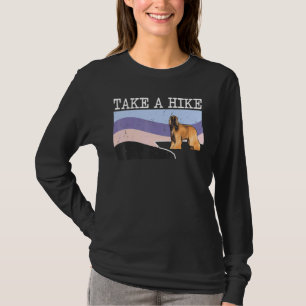 Take A Hike Afghan Hound Graphic Hiking T-Shirt