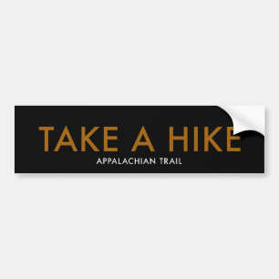 TAKE A HIKE - Appalachian Trail Bumper Sticker