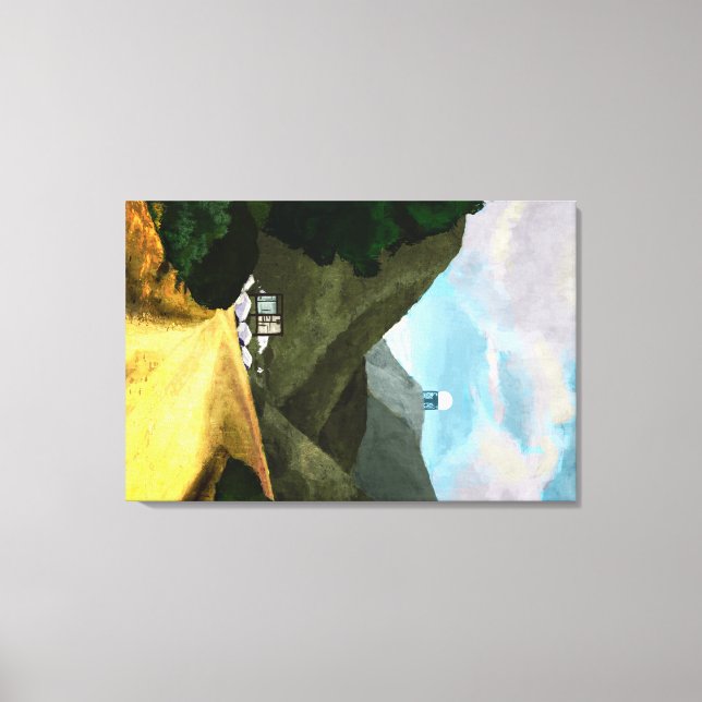 Take a hike. Canvas Art (Front)
