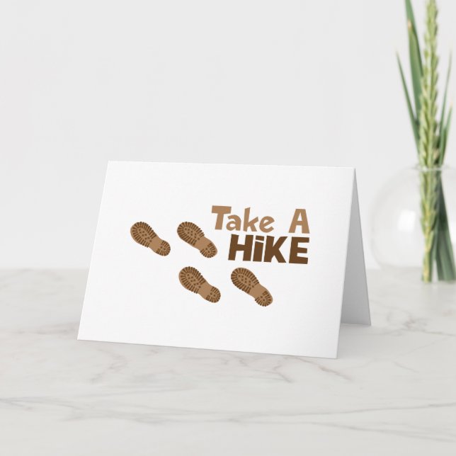 Take A Hike Card (Front)