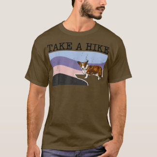 Take A Hike Cardigan Welsh Corgi Funny Graphic Hik T-Shirt