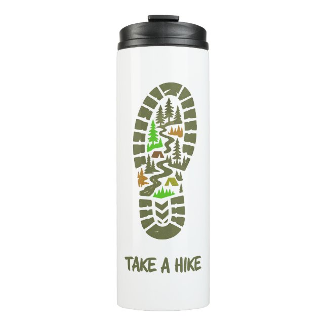 Take A Hike | For every hiking lovers | Thermal Tumbler (Front)
