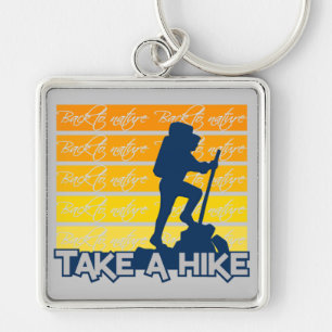 Take a hike key chain, large keychain