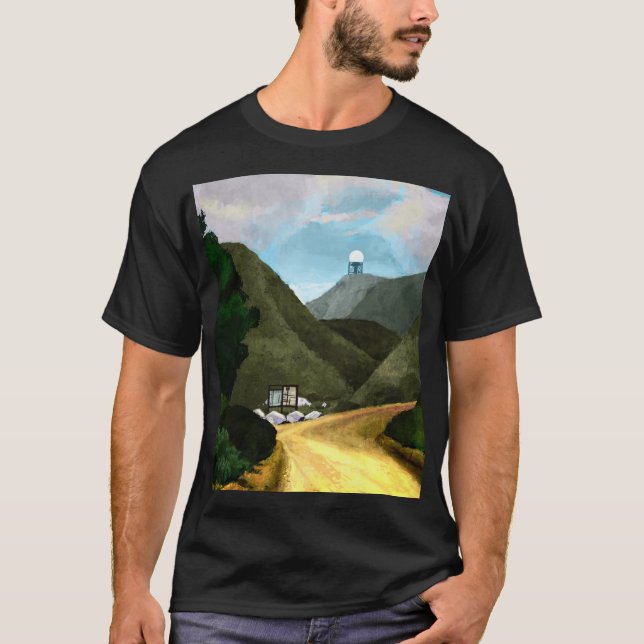 Take a hike. Men's Basic Dark T-Shirt (Front)