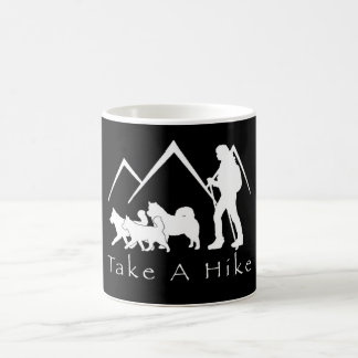 Take a Hike Mug- Husky/Malamute Coffee Mug