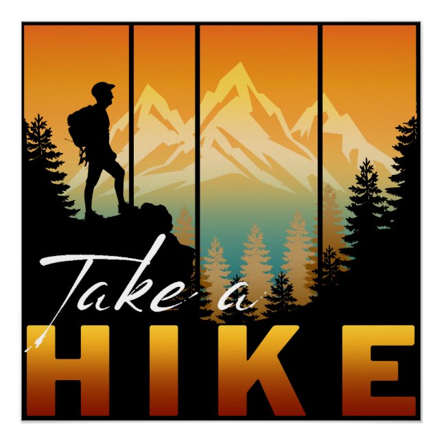 Take A Hike Poster (Front)