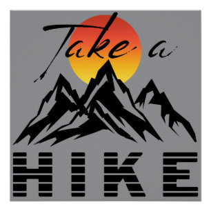 Take A Hike Poster