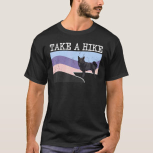 Take A Hike Schipperke  Graphic Hiking T-Shirt