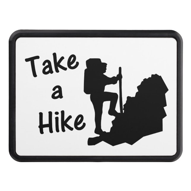 Take A Hike Trailer Hitch Cover (Front)