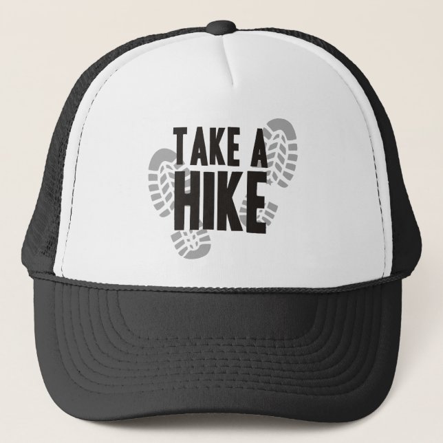 Take A Hike Trucker Hat (Front)