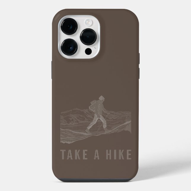 Take a Hike White Case-Mate iPhone Case (Back)