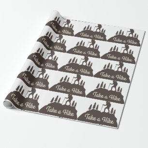 Take A Hike Wrapping Paper